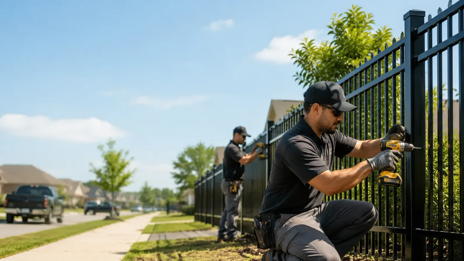 Metal Fence Installation in Forkland, AL